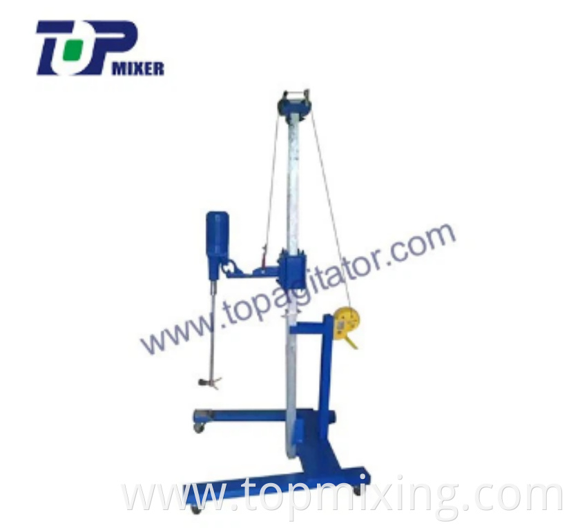 Lightweight Mobile Mixer Liquid Mixer High Speed Mixer